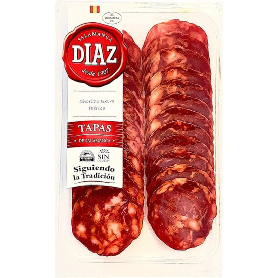 Imagem de Chouriço Extra Ibérico Fatias DIAZ unidade 90g