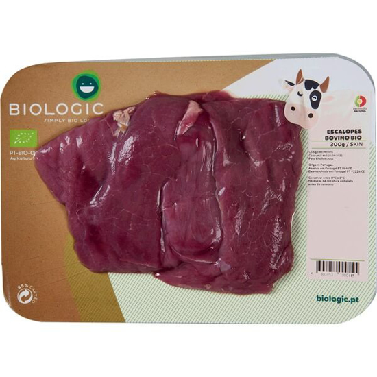 Imagem de Escalopes de Bovino Bio BIOLOGIC emb.300g