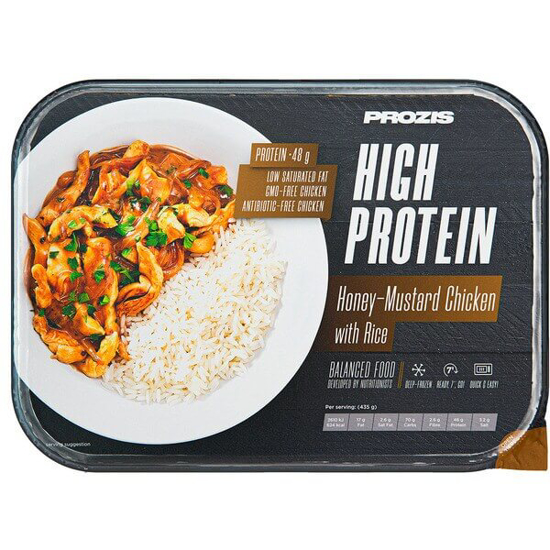 Imagem de Frango com Mel e Arroz High Protein PROZIS emb.435g