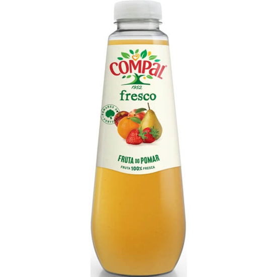 Imagem de Fresco Sumo Frutas Frescas do Pomar Fruta 100% Fresca COMPAL emb.750ml