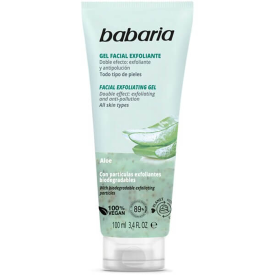 Imagem de Gel Facial Exfoliante Aloe BABARIA emb.100ml