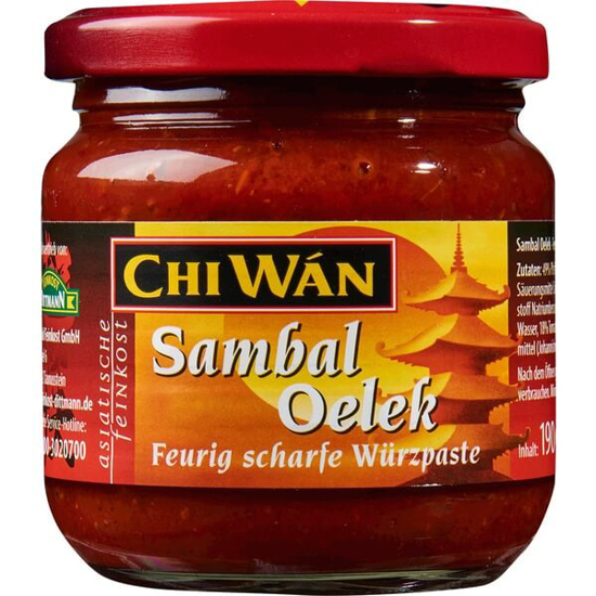 Imagem de Molho Picante Sambal Oelek CHIWAN frasco 190ml