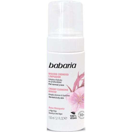 Imagem de Mousse Limpeza Rosa Mosqueta BABARIA emb.150ml