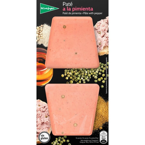 Imagem de Paté de Pimenta EL CORTE INGLÉS Pack 2X50g emb.100g