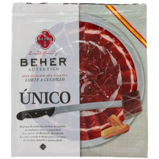 Imagem de Presunto Ibérico Fatiado à Mão BEHER emb.50g