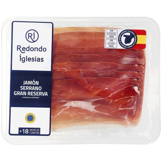 Imagem de Presunto Serrano Grande Reserva REDONDO IGLESIAS unidade 100g