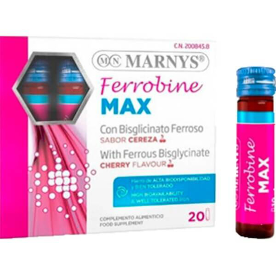 Imagem de Suplemento Alimentar Ferrobine Max Liquida MARNYS emb.200ml