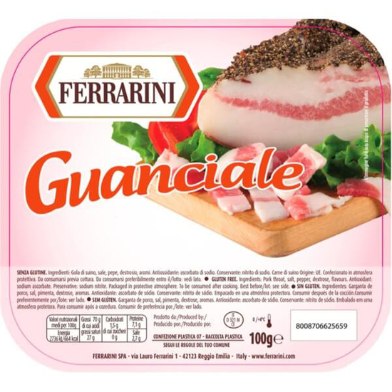 Imagem de Tiras Guanciale FERRARINI unidade 100g