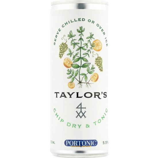 Imagem de Vinho do Porto Chip Dry e Tonic TAYLOR'S lata 25cl