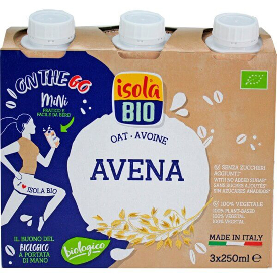 Imagem de Bebida De Aveia ISOLA BIO Pack 3x250ml