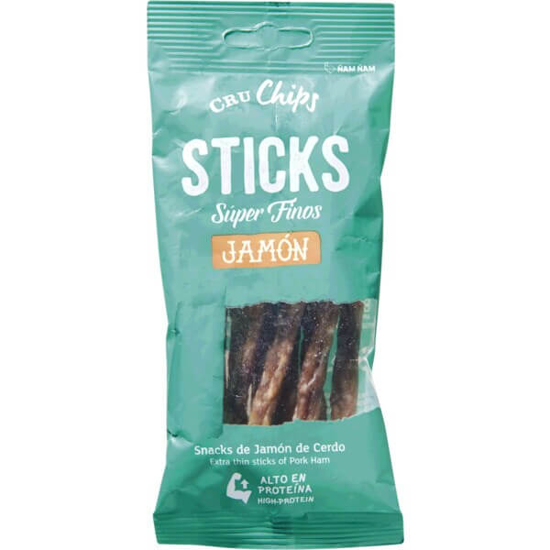 Imagem de Cru Chips Sticks de Presunto de Porco CRUCHIPS unidade 30g