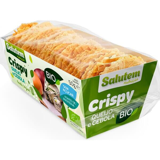 Imagem de Queijo Cebola Bio Crispy SALUTEM emb.50g