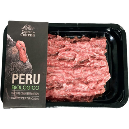 Mostrar detalhes para Carne Picada de Peru Bio QUINTA COITENA emb.320g Congelada Imagem de Carne Picada de Peru Bio QUINTA COITENA emb.320g Congelada