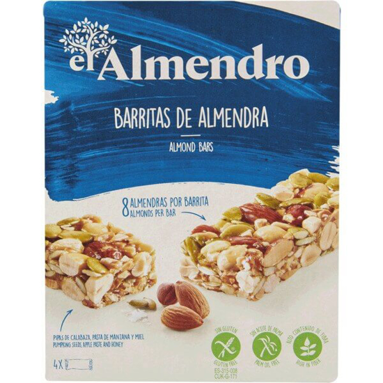 Imagem de Barritas De Amêndoas Com Sal EL ALMENDRO emb.84g