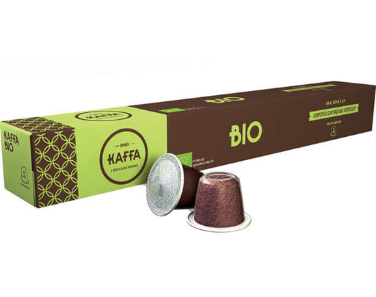 Imagem de Cápsulas KAFFA Compativeis Sistema Nespresso Bio 10un