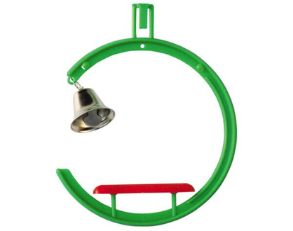 Mostrar detalhes para Poleiro Redondo BRIBON Com Sino Imagem de Poleiro Redondo BRIBON Com Sino