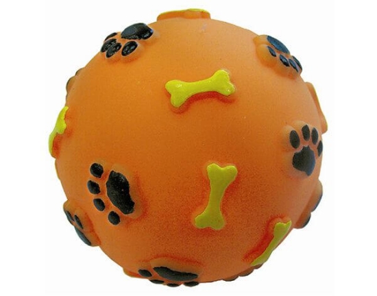 Imagem de Brinquedo Para Cão BRIBON Bola Vinil Color 8Cm