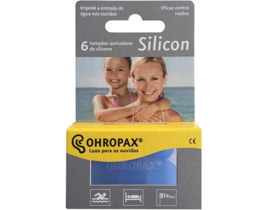 Imagem de Tampoes Auriculares Silicon OHROPAX 6un