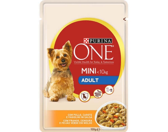 Imagem de Comida Húmida Para Cão Mini PURINA ONE Adulto Com Frango 100g