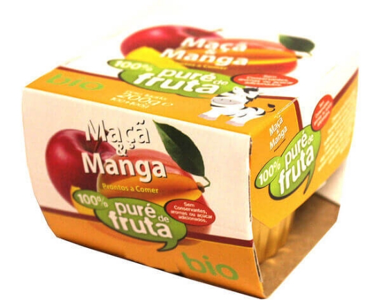 Imagem de Puré SEARA Fruta Maçã e Manga Bio 2x100g