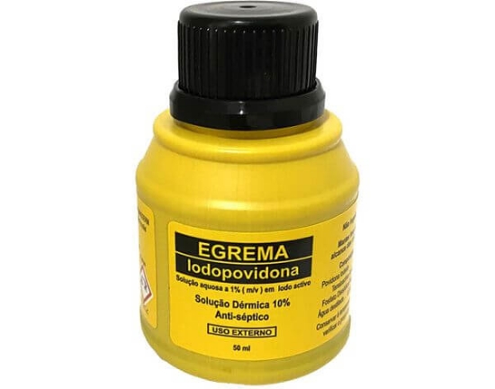 Imagem de Solucao Iodopovidona Dermica 10% EGREMA 50ml