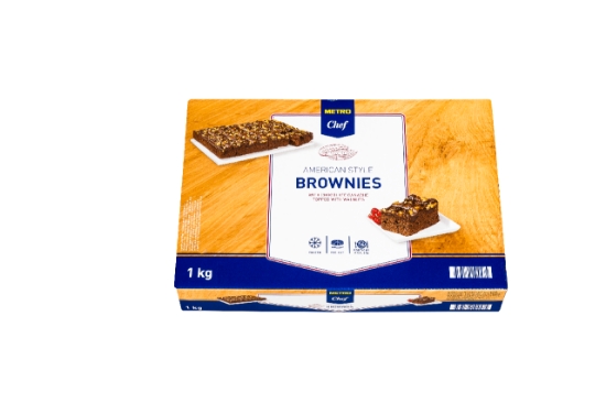 Imagem de  Brownie Choc. 16Porçoes METRO CHEF 1Kg