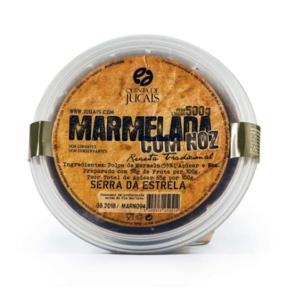 Mostrar detalhes para Marmelada Receita Tradicional Com Noz QUINTA JUGAIS 500g Imagem de Marmelada Receita Tradicional Com Noz QUINTA JUGAIS 500g