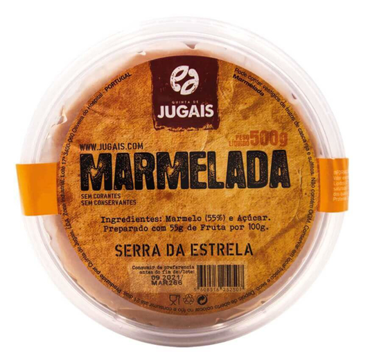 Imagem de Marmelada Receita Tradicional QUINTA JUGAIS 500g