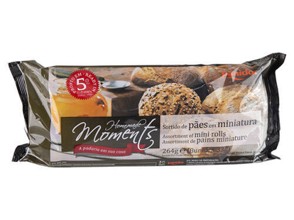 Mostrar detalhes para Pães PANIDOR Miniatura 8x33g Imagem de Pães PANIDOR Miniatura 8x33g