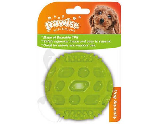 Imagem de Bola para Cão PAWISE TPR com Squeaker 5.5 cm PAWISE 1un