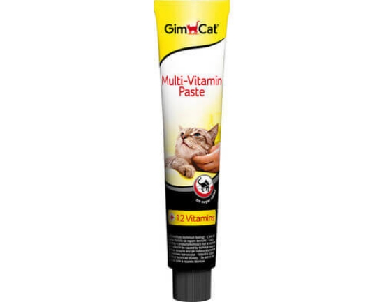 Imagem de  Snack para Gato Pasta Multi-Vitamin Profissional GIM CAT emb.20g