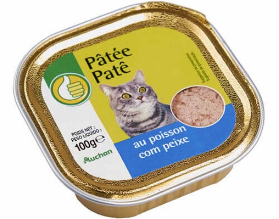 Imagem de Comida Húmida Para Gato POLEGAR Terrina Patê Com Peixe 100g