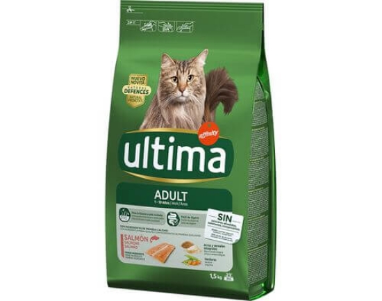 Imagem de Ração para Gato Adulto Salmão e Arroz AFFINITY ULTIMA emb.1,5kg