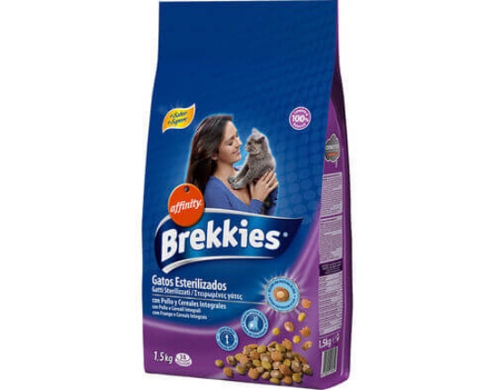 Imagem de Ração Para Gato BREKKIES Esterilizado 1.5kg