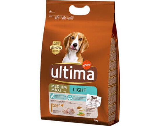 Imagem de Ração para Cão Adulto Light AFFINITY ULTIMA emb.3kg