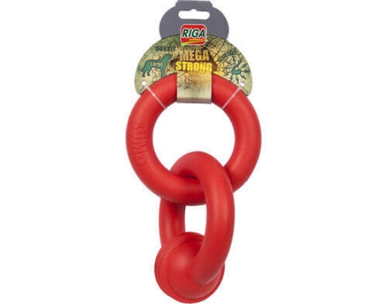 Imagem de Brinquedo Para Cão RIGA Anel Duplo Mega StrongL