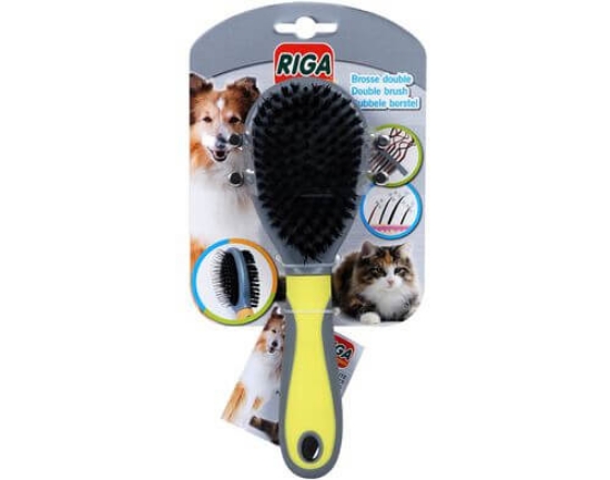 Imagem de Escova Dupla RIGA Para Cão e Gato