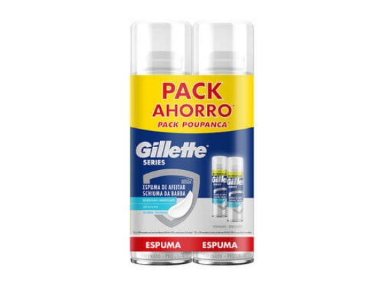 Imagem de Espuma Barbear GILLETTE Pack Séries 2x250ml