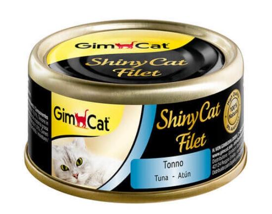 Imagem de Comida Húmida Para Gato GIMCAT Filet Com Atum 70g