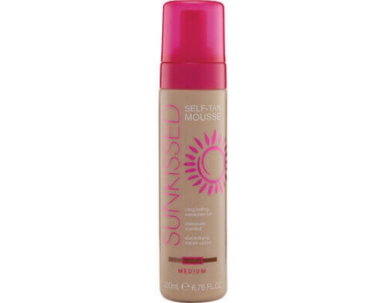 Imagem de Auto Bronzeador SUNKISSED Mousse Instant Colour Média 200ml