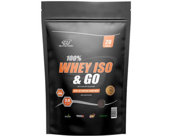 Imagem de Proteina Whey Iso&Go Cookies EU NUTRITION 500g