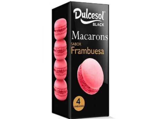 Imagem de Macarons DULCESOL Sabor Framboesa 4un 70g