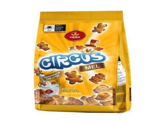 Imagem de Bolacha VIEIRA Mel Castanho Claro 125g