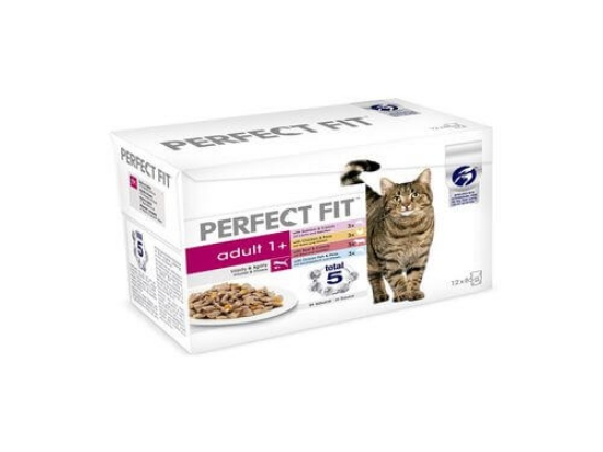 Imagem de Comida Húmida Para Gato PERFECT FIT Saquetas 12x85g