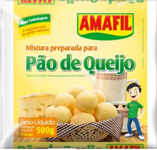 Imagem de Mistura Preparada AMAFIL Para Pão de Queijo 500g