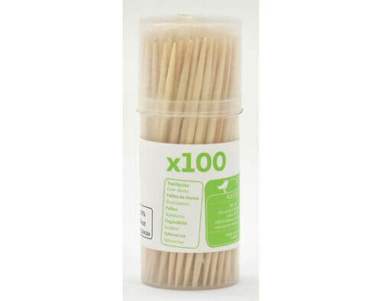 Imagem de Palitos AUCHAN Essencial com Distribuidor 100un