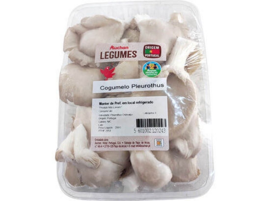 Imagem de Cogumelos Pleurotus AUCHAN Produção Controlada 200g