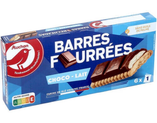 Imagem de Bolacha AUCHAN Com Tablete Chocolate 125g