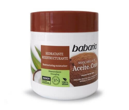 Imagem de Máscara BABARIA Hidratante Coco 400ml