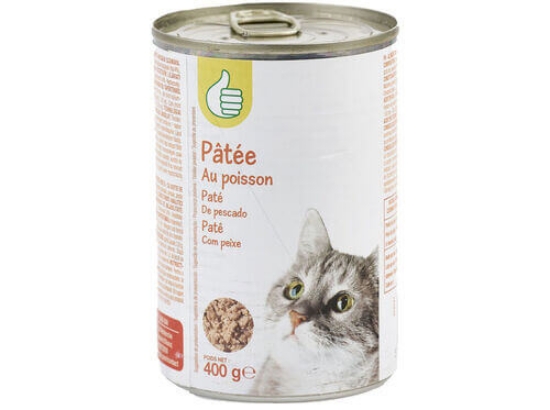 Imagem de Comida Húmida Para Gato POLEGAR Patê Com Peixe 400g